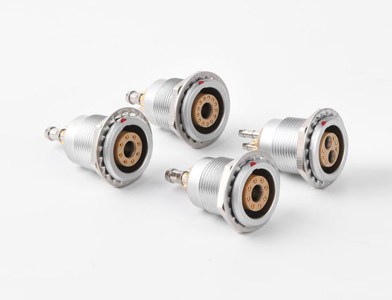 氣、電、同軸混裝航空插座