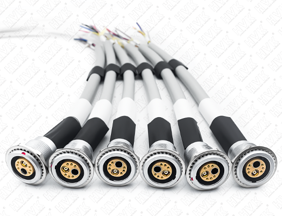 1氣1同軸航空插頭線纜組件