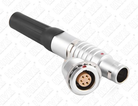 1B6芯推拉自鎖航空插頭