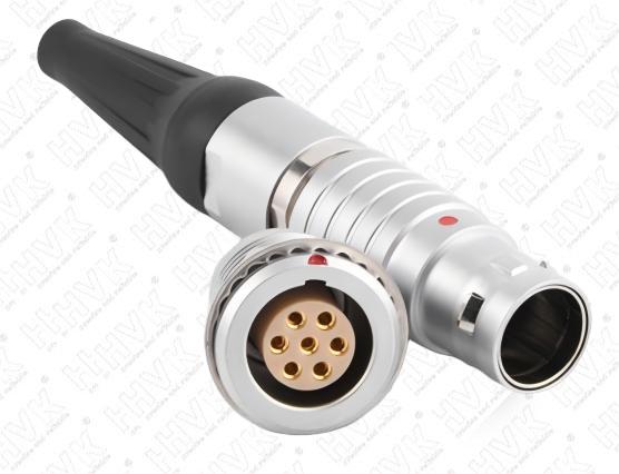 2B7芯推拉自鎖航空插頭