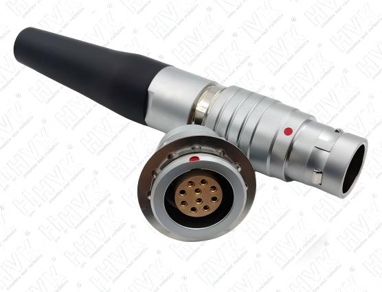 4B10芯推拉自鎖航空插頭